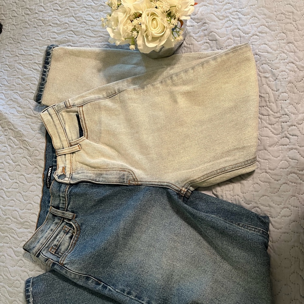 Bicolor jeans
